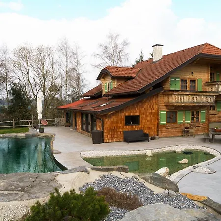 Luxury With Swimming Pond Nature Escape Upper Austria Feriehus