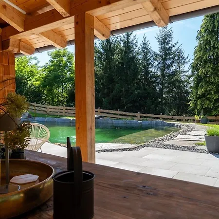 Luxury With Swimming Pond Nature Escape Upper Austria Sankt Johann am Walde